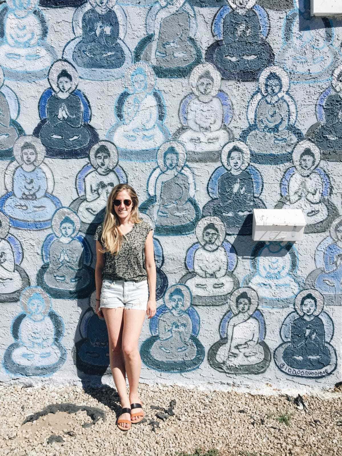Buddha wall, Venice, California