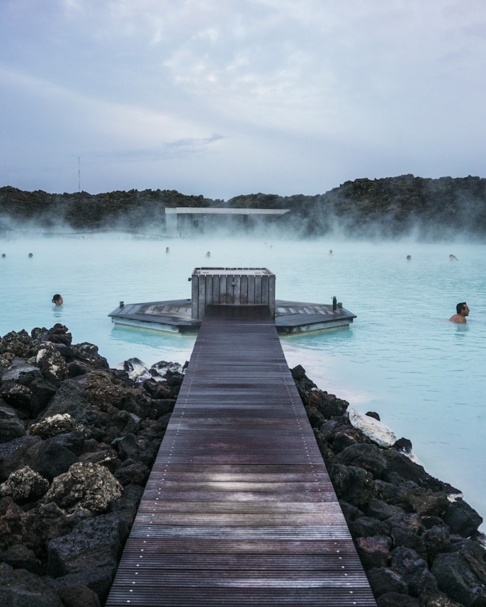 The Blue lagoon in Iceland