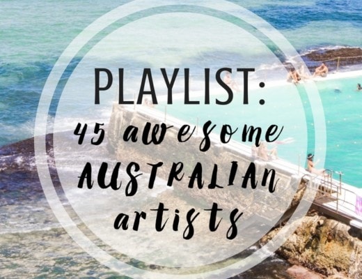 Playlist featuring all Australian singers/songwriters and bands.