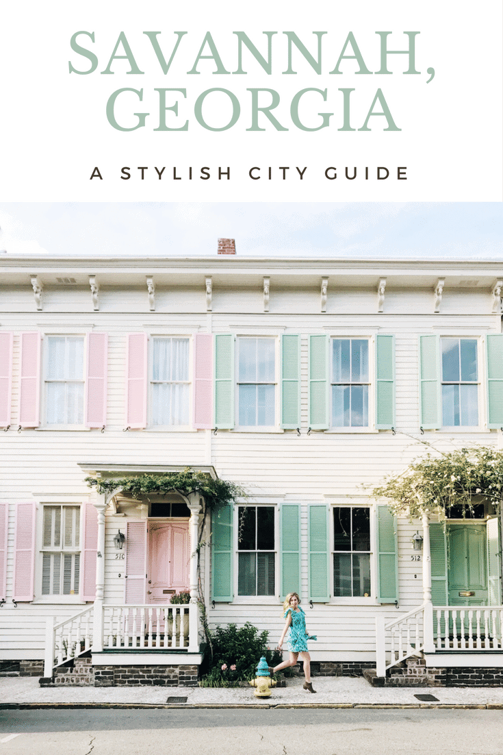 A stylish guide to Savannah, Georgia featuring the best places to stay, eat, shop and more. 