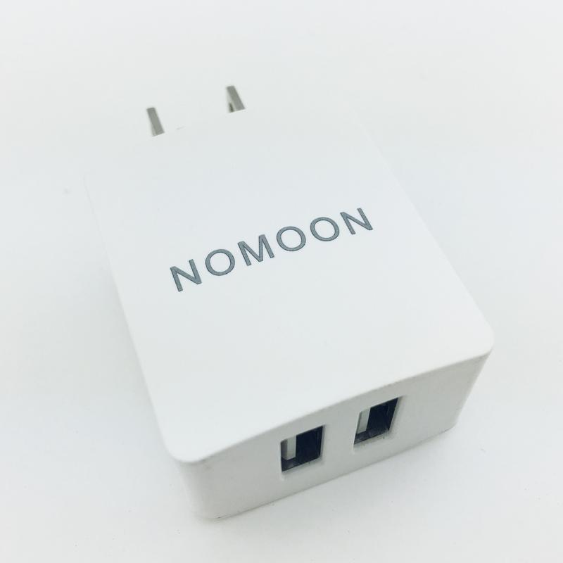 Dual USB charger by NoMoon Travel