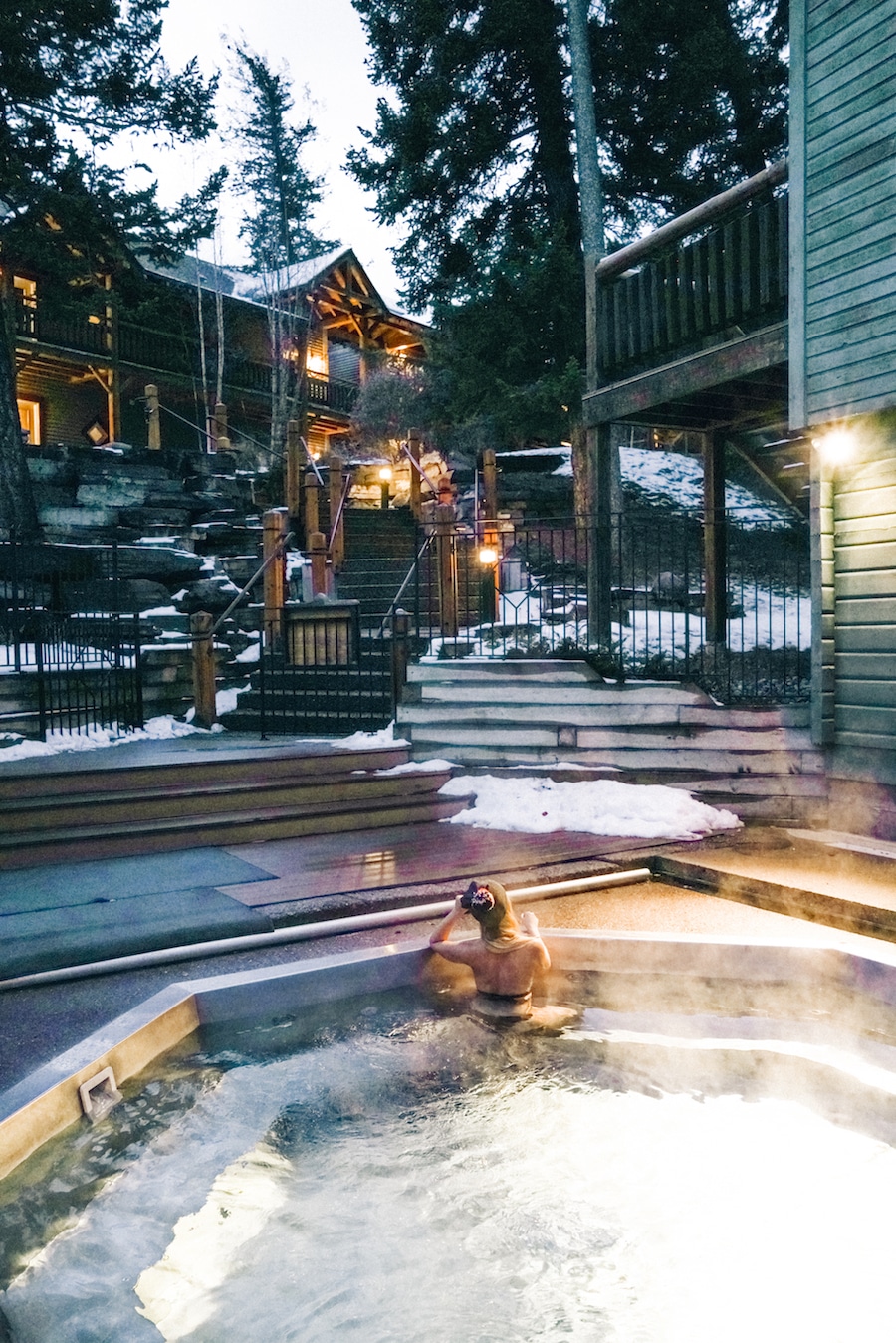 Staying at Buffalo Mountain Lodge Banff, Alberta, Canada