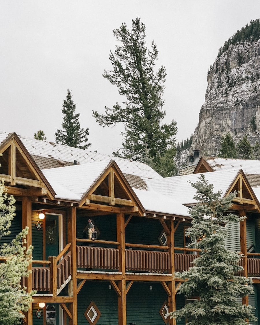 Staying at Buffalo Mountain Lodge Banff, Alberta, Canada