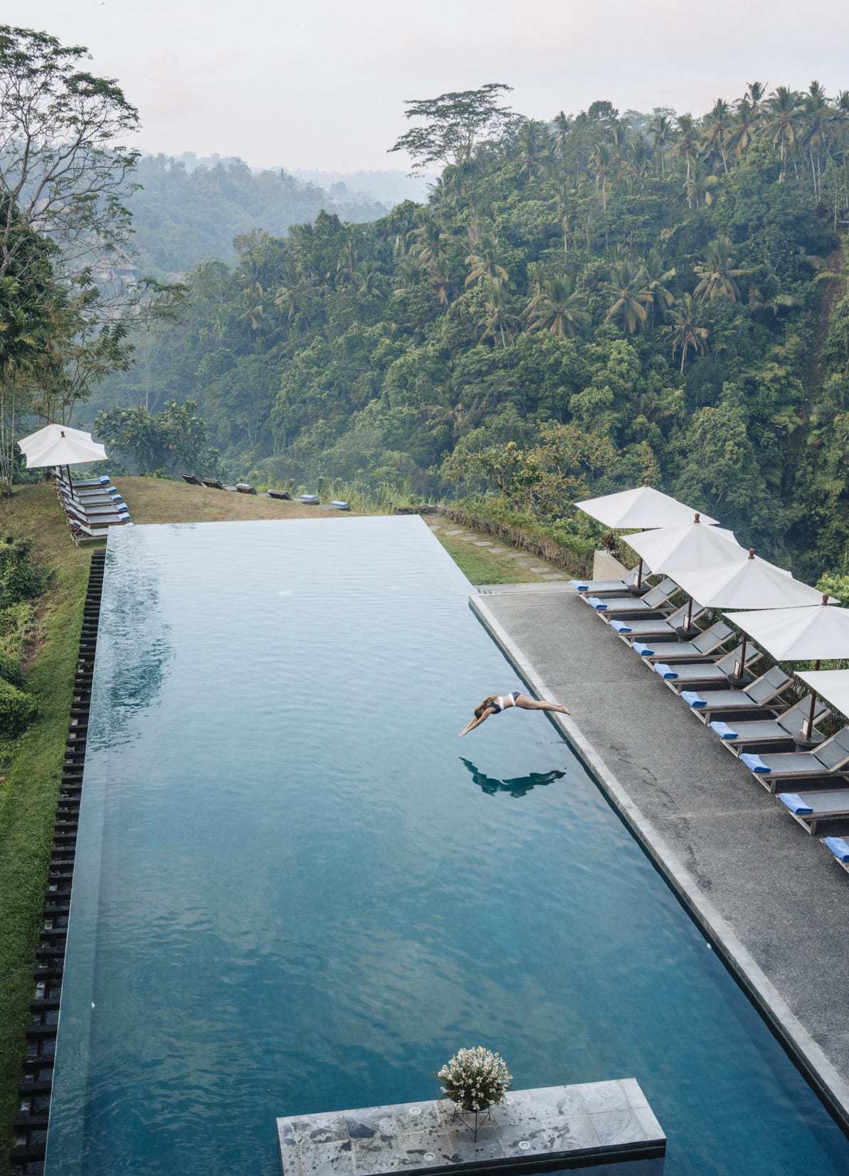 Staying at the Alila Ubud in Bali, Indonesia