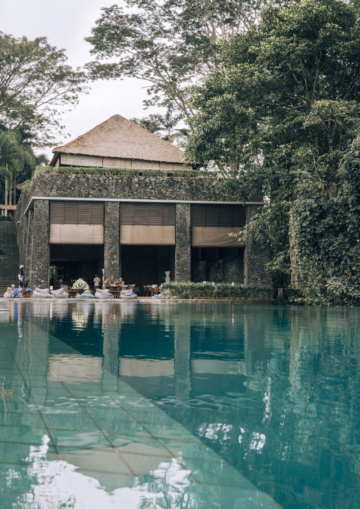 Staying at the Alila Ubud in Bali, Indonesia