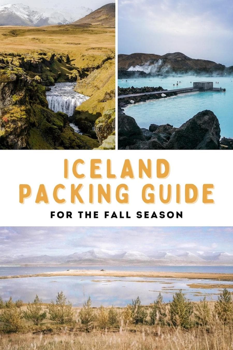 Iceland packing in the fall 