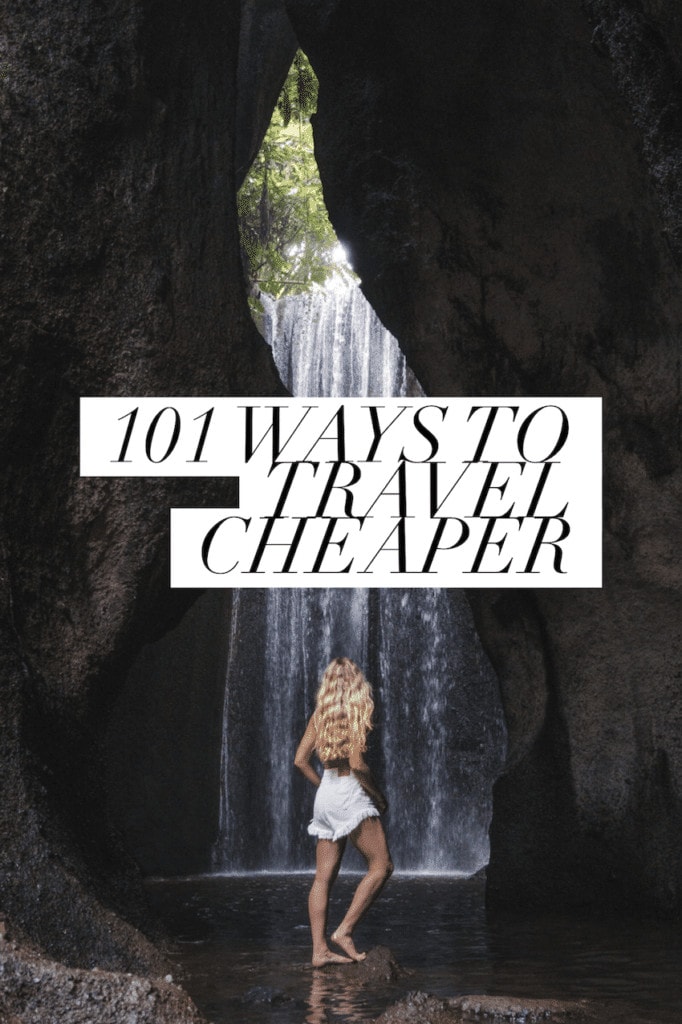 101 Genius Ideas For the Cheapest Ways to Travel the World | Travel for cheap | Cheap ways to travel | How to travel for cheap | Saving money on travel | Budget travel tips | How to travel cheaper | Tips for traveling on a budget |