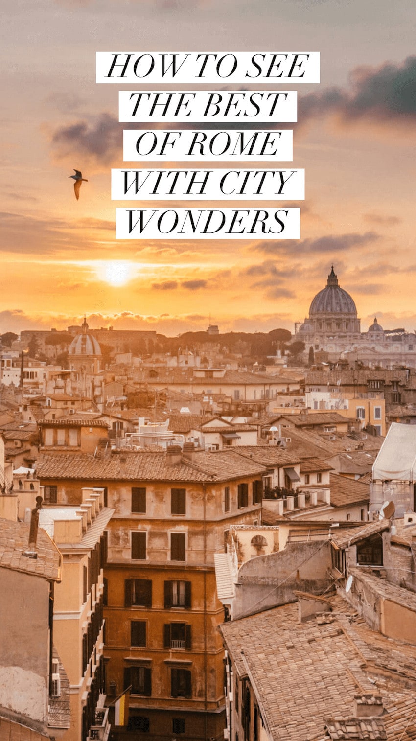 A Full Review of the Best Tours in Rome with City Wonders Best Rome tours | Rome, Italy | What to do in Rome | Vatican tours Rome | Walking tours Rome | Top things to do in Rome | Travel tips Rome | Rome itinerary | Best tour companies Europe
