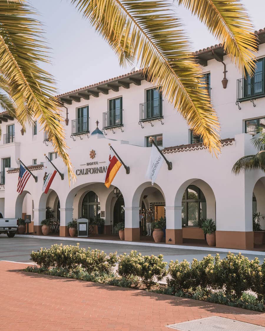 Hotel Californian in Santa Barbara, California