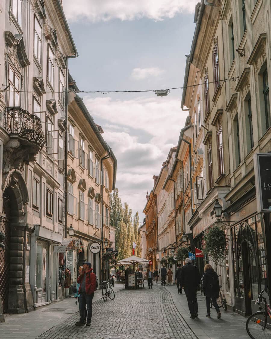Streets of Ljubljana, Slovenia