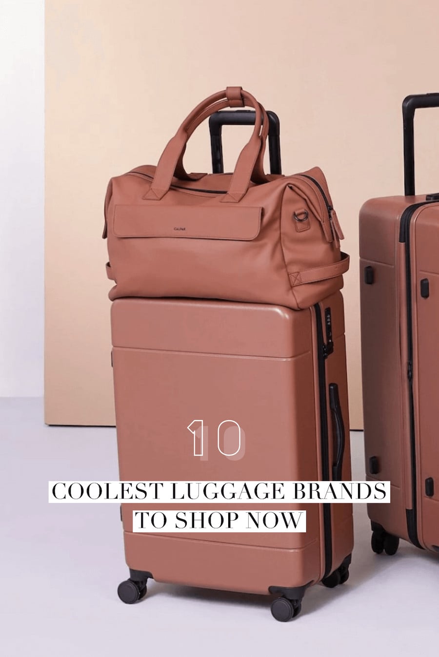 The Most Stylish Luggage Brands to Take on Your Next Trip