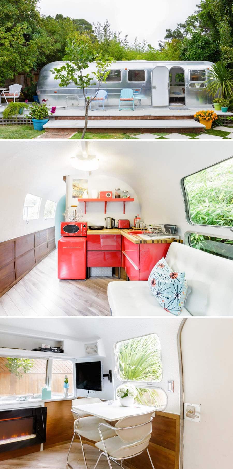 Retro airstream Airbnb in Mill Valley, California