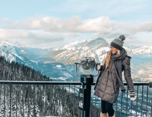 Top of the Banff gondola