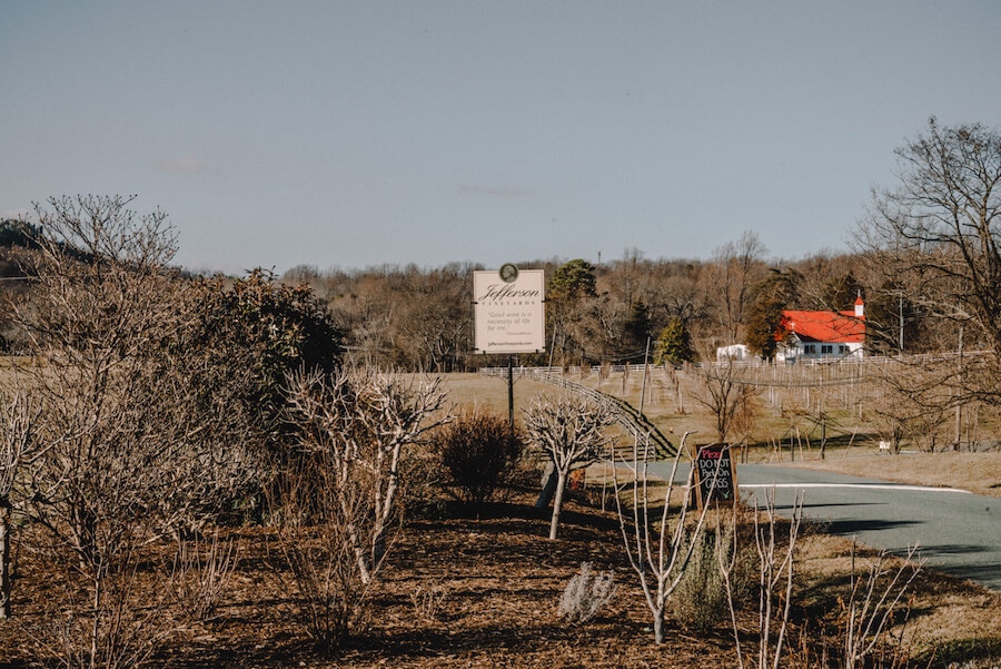 Jefferson Vineyards, Charlottesville, VA