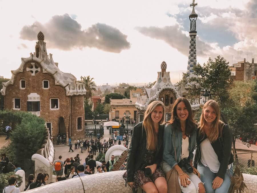 Girls trip in Barcelona, Spain