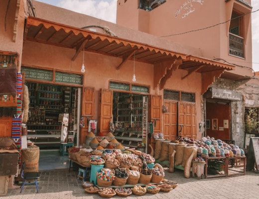 Souks in Marrakech