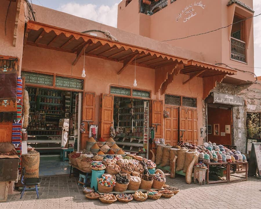 Souks in Marrakech