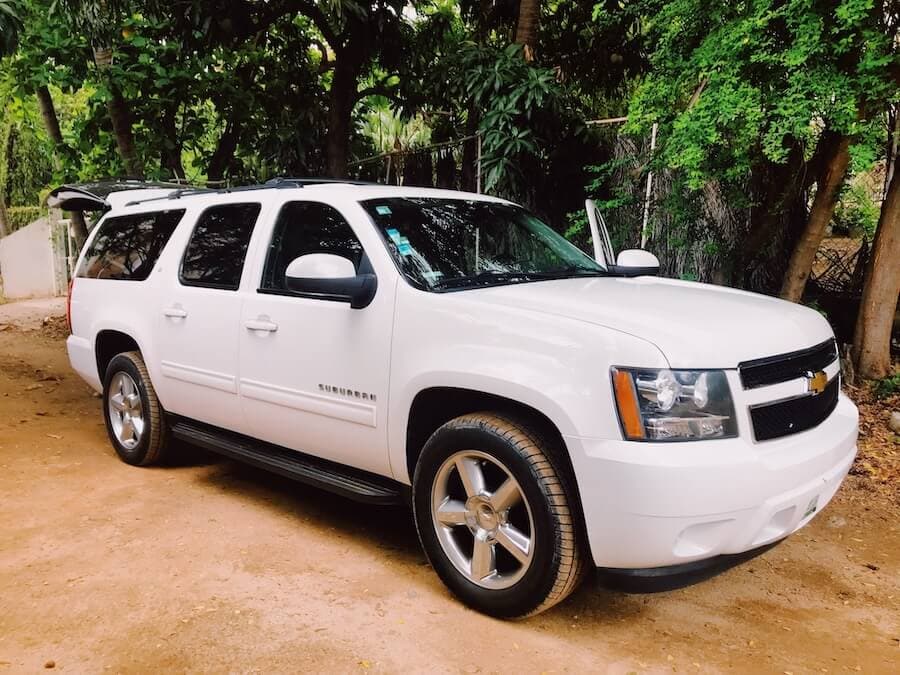 Large SUV private transport from Oaxaca to Puerto Escondido