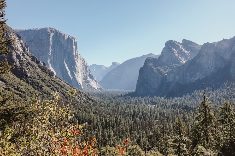 mongolia travel brochure Yosemite in the Fall