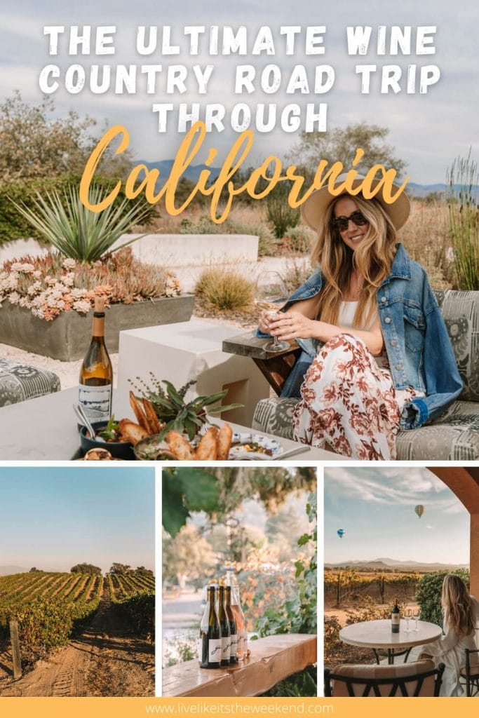 Best wine regions in California blog post