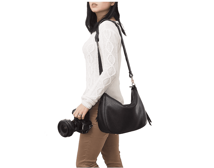 New Hot Crossbody Bag For Women, Small Leather Camera Purse Thick