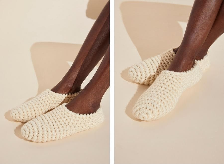 Eberjey knit slippers 