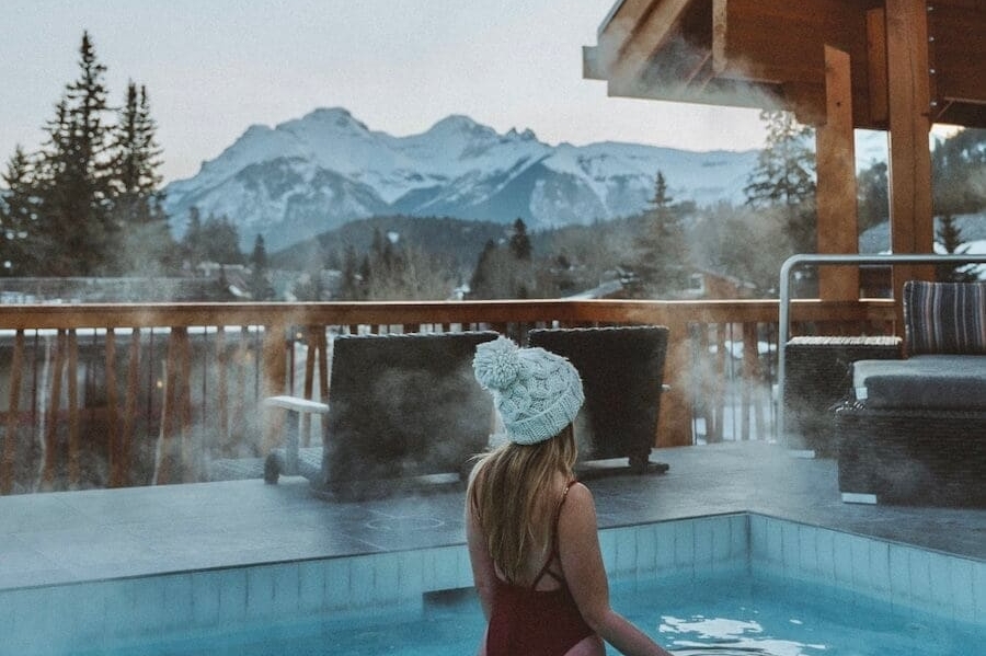 Where to stay in Banff.- the Moose Hotel in downtown Banff, Canada