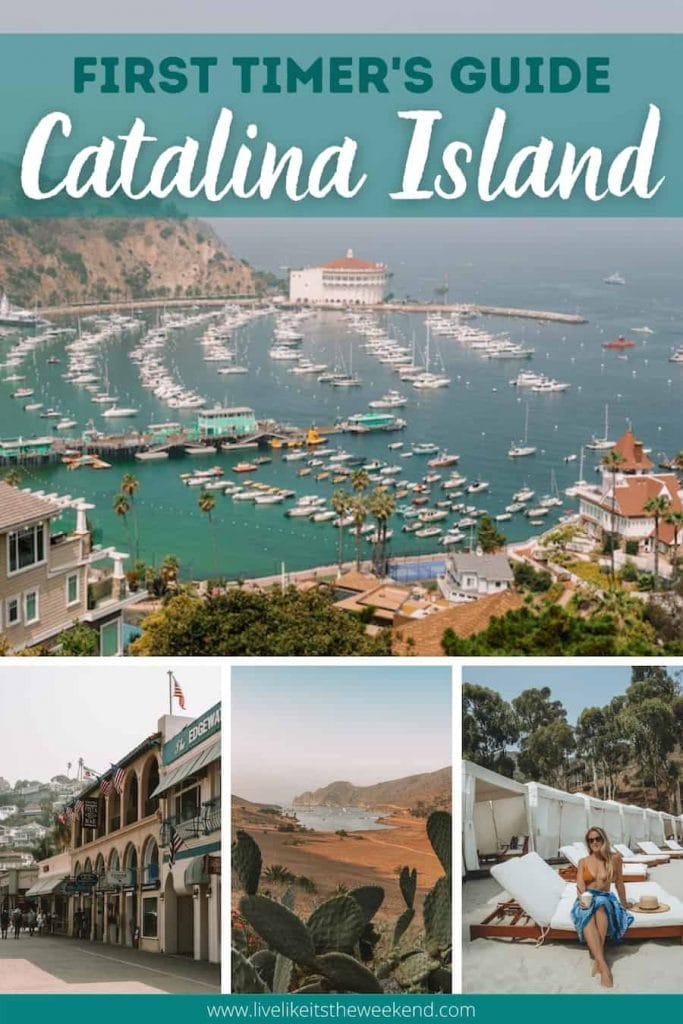 Pin cover for Catalina Island guide