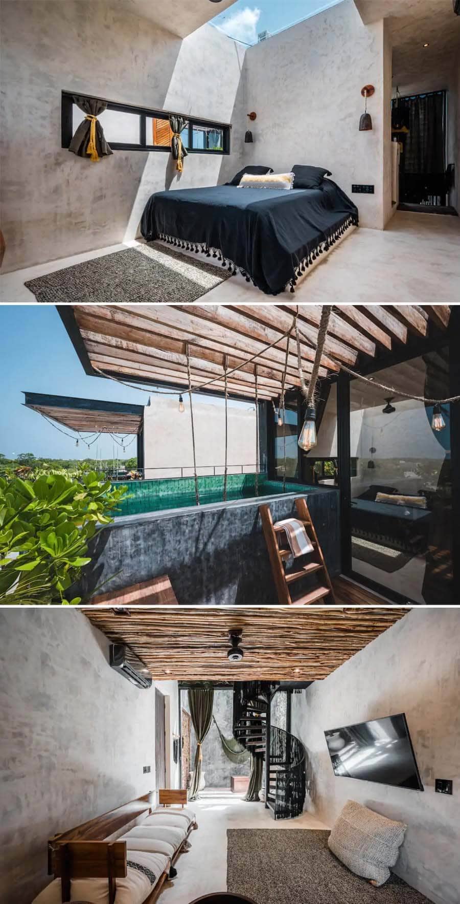 Best Airbnbs in Tulum - penthouse loft apartment