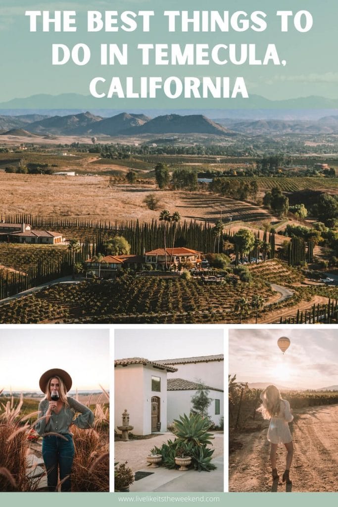 Pinterest cover for Temecula guide