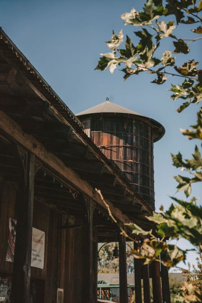 Rustic architecture in Old Town Temecula