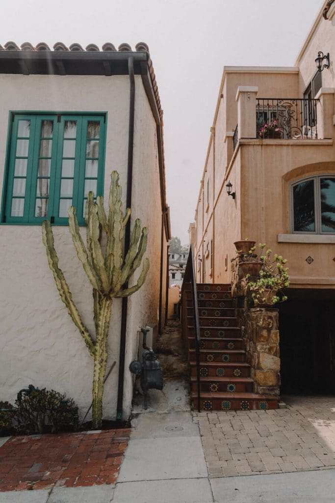 Walking the streets in Catalina Island, Avalon