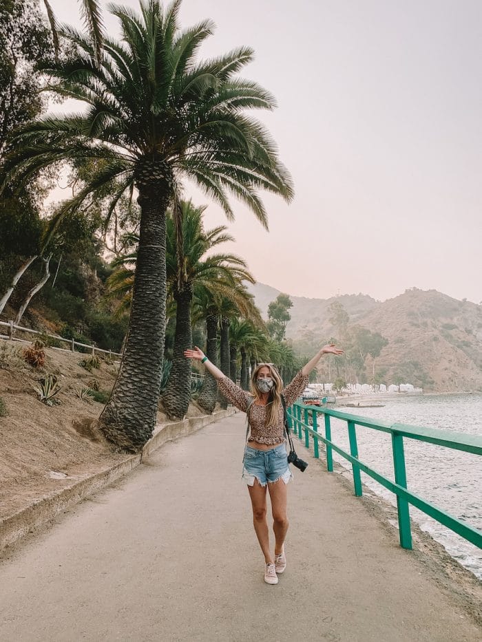 what to do in Catalina Island - walk St Catherine Way