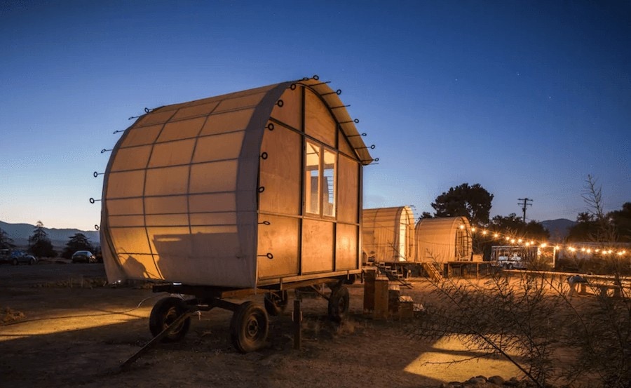 Unique places to stay in California - Blue Sky Center