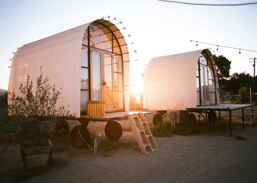 Unique places to stay in California - Blue Sky Center