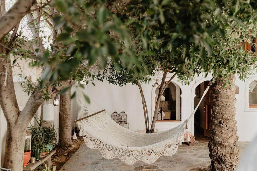 Hammock at Korakia Pensione