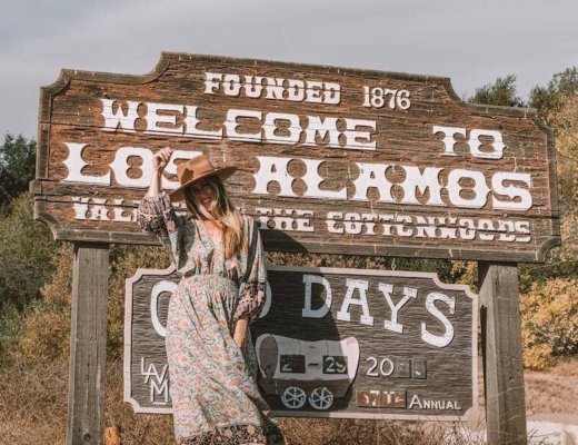 Western vibes Los Alamos sign