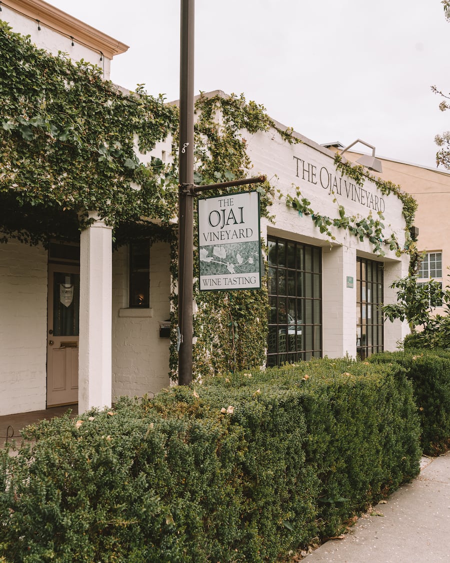 Wine tasting downtown in Ojai - things to do in Ojai