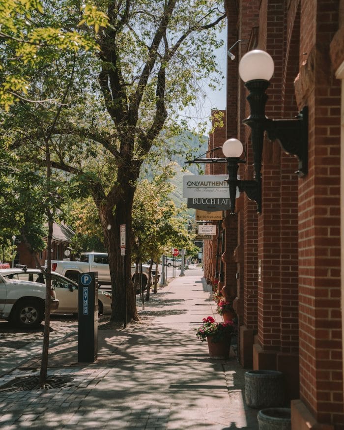 Aspen downtown