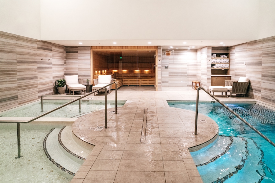 Interior of spa at Civana Wellness Resort