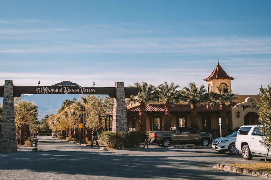 Exterior of the Ranch at Death Valley