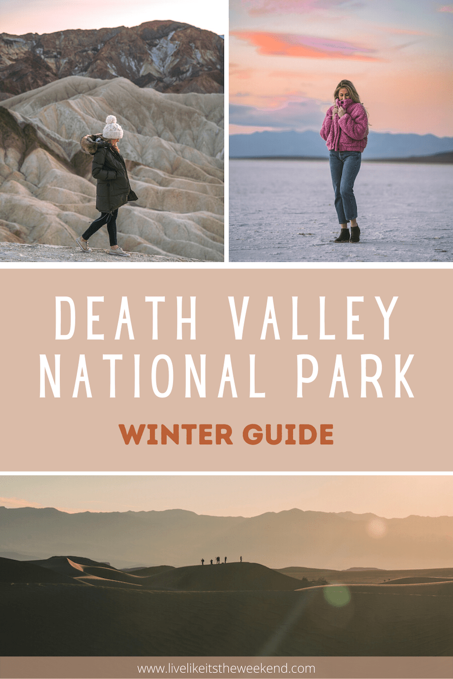 pin cover for Death Valley in winter blog post