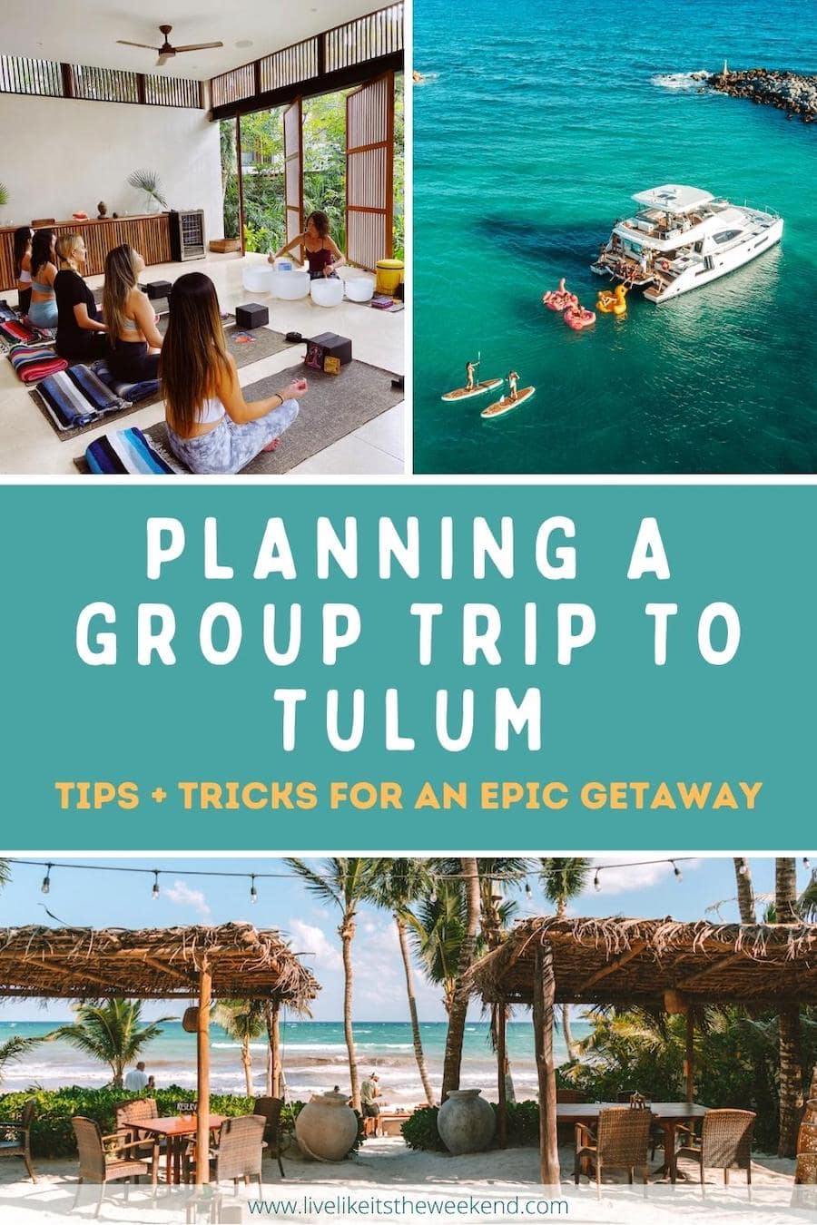 Pin cover for group trip to Tulum posts