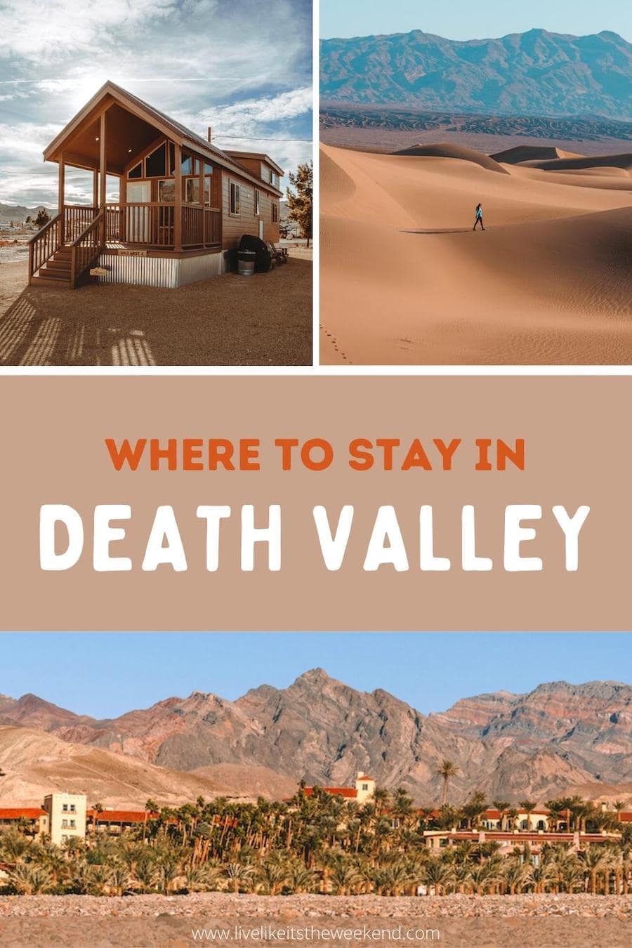 pin cover for where to stay in death valley blog post
