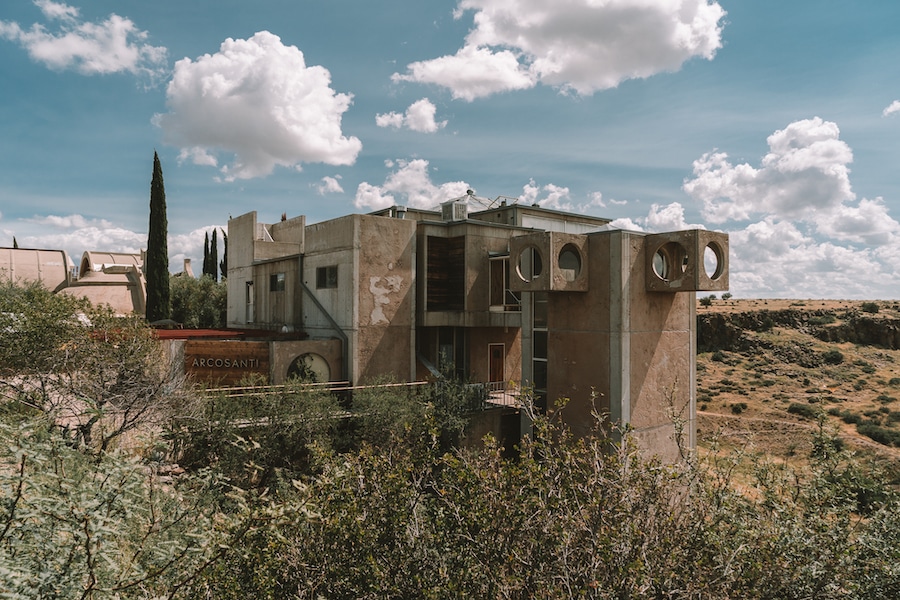 Building in Arcosanti, Arizona 