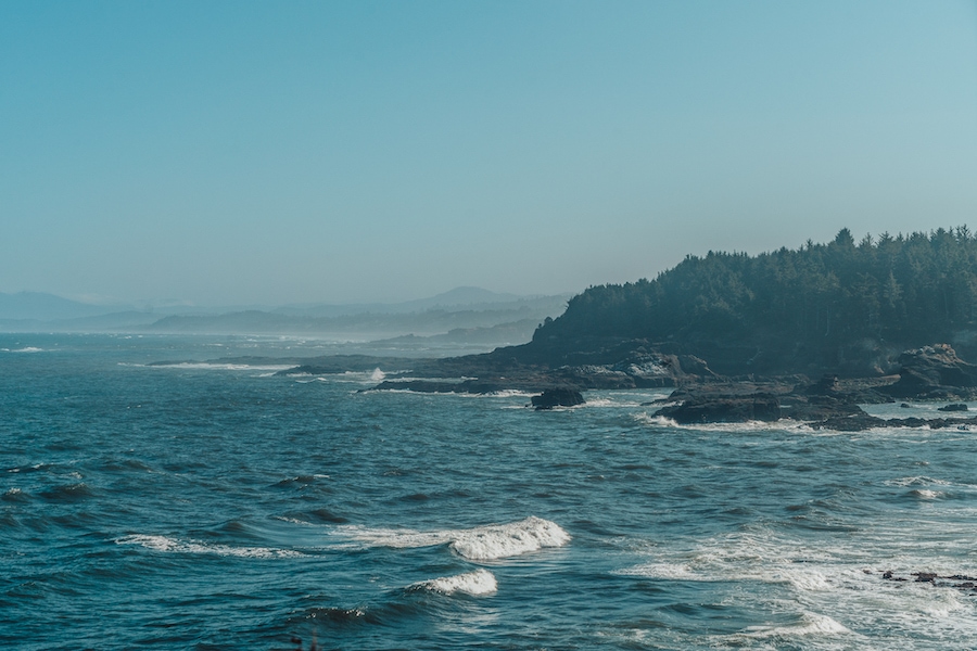 Boiler Bay on northern Oregon Beach