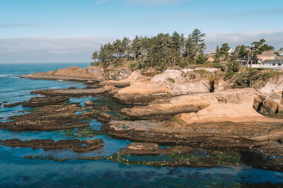 Depoe Bay on northern Oregon Coast