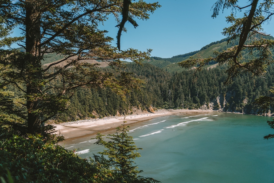 Short Sand Beach on northern Oregon Coast