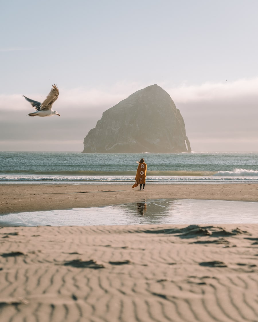 Michelle Halpern at Cape Kiwanda 