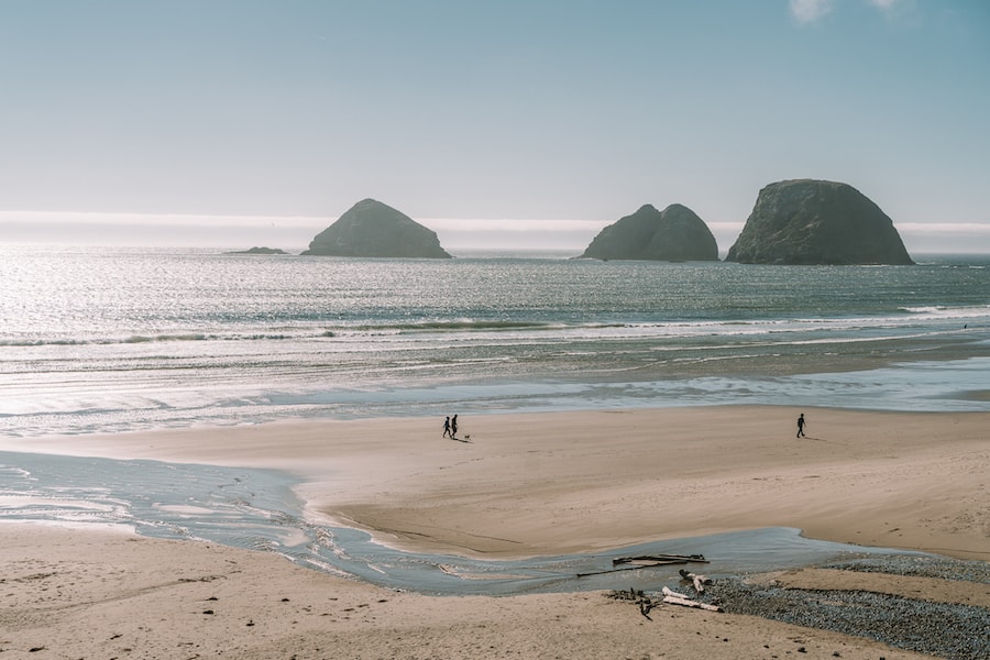 Symons Beach on northern Oregon Coast